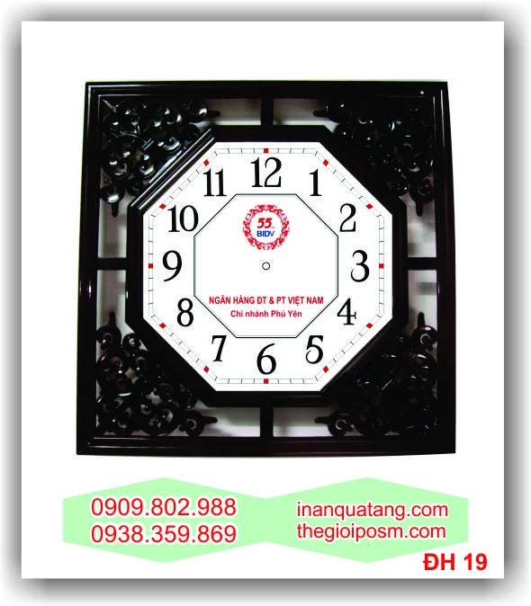Đồng hồ treo tường 19