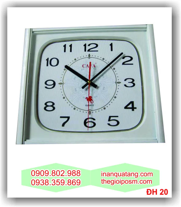 Đồng hồ treo tường 20