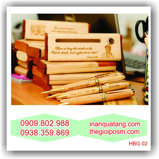 Hộp bút gỗ 02