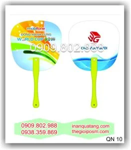 Quạt nhựa quảng cáo QN10
