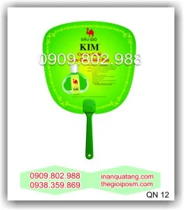 Quạt nhựa quảng cáo QN12