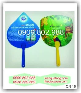 Quạt nhựa quảng cáo QN16