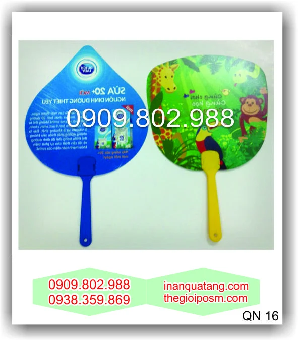 Quạt nhựa quảng cáo QN16